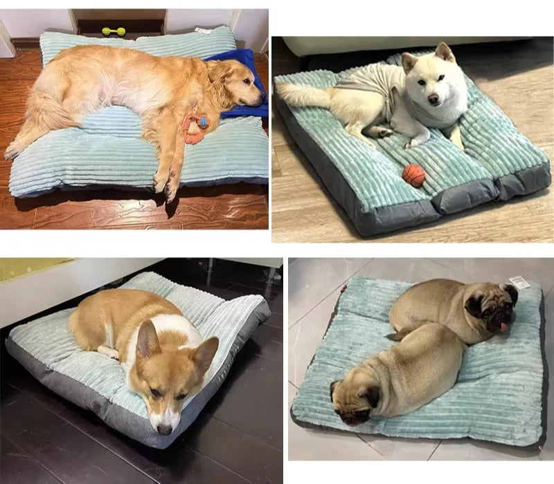 Soft & Warm Pet Dog Bed – Cozy Winter Sleeping Mat