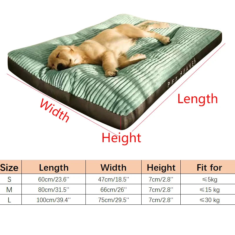 Soft & Warm Pet Dog Bed – Cozy Winter Sleeping Mat