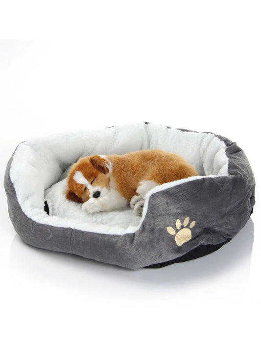 Warm & Cozy Pet Sofa Bed – Plush Comfort for Your Furry Friend!