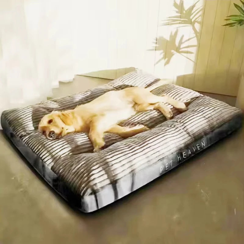 Soft & Warm Pet Dog Bed – Cozy Winter Sleeping Mat