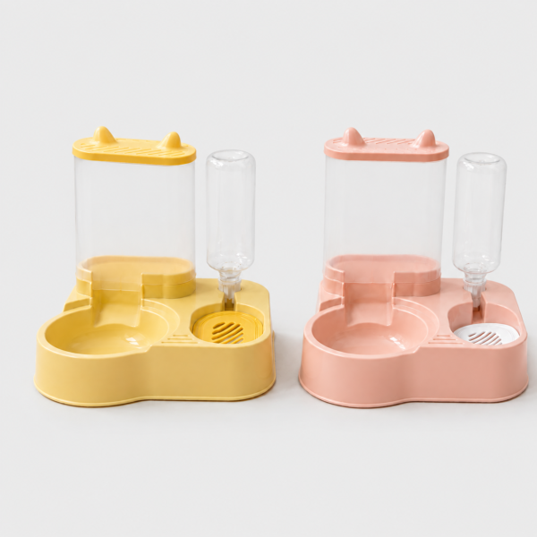 Distributeur 2-en-1 Eau & croquettes