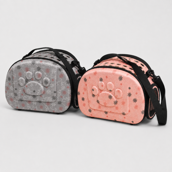 Sac de transport semi-rigide pour chat et petit chien